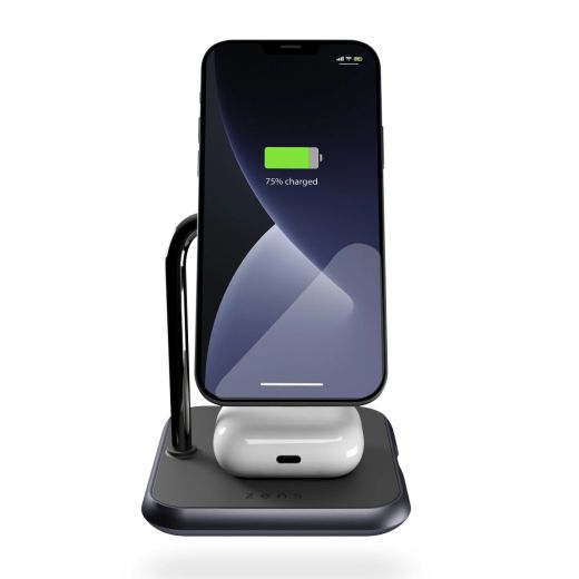 Беспроводная зарядка Zens 3-in-1 Magnetic Wireless Charger (ZEDC19B/00)