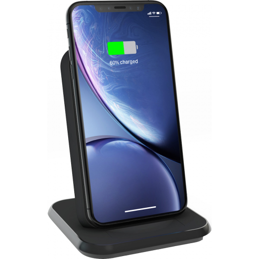 Подставка Zens Stand Aluminium Wireless Charger Black with USB-C 18W PD Wall Charger (ZESC15B/00)