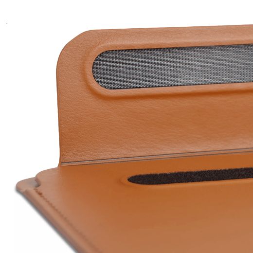 Чехол-папка WIWU Velcro Skin Pro III Leather Black для MacBook 16" M1 | M2 | M3 | M4 (2021 | 2022 | 2023 | 2024)
