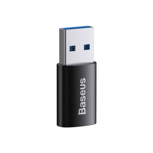 Адаптер Baseus Ingenuity Series USB-A to USB-C Black (ZJJQ000101)