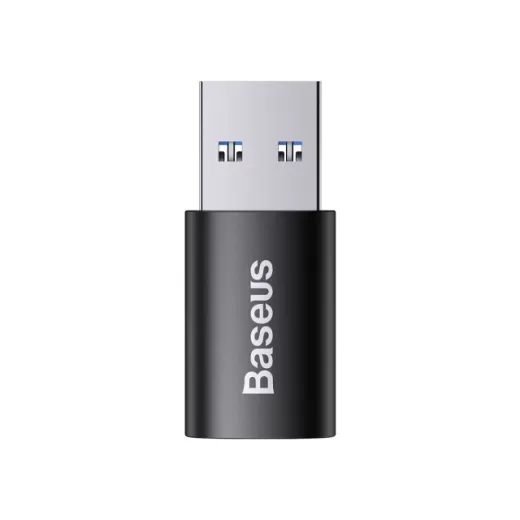 Адаптер Baseus Ingenuity Series USB-A to USB-C Black (ZJJQ000101)