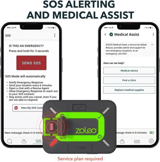 Глобальний супутниковий комунікатор ZOLEO Satellite Communicator