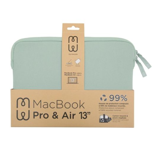 Чехол-папка MW Horizon Sleeve Case Frosty Green для MacBook Pro 13" M1 | MacBook Air 13" M1 (MW-410124)