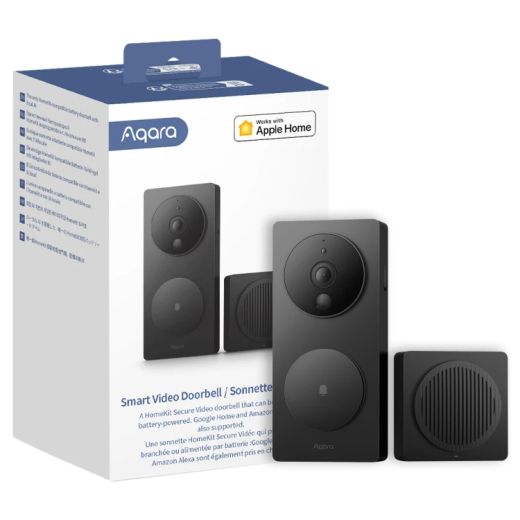 Умный видеозвонок Aqara Smart Video Doorbell G4 Gray