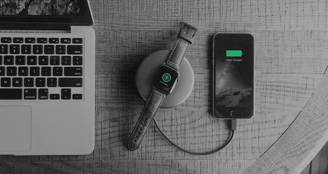 Nomad Pod Pro 6000 mAh Space Gray для Apple Watch (POD-PRO-APPLE-SG)