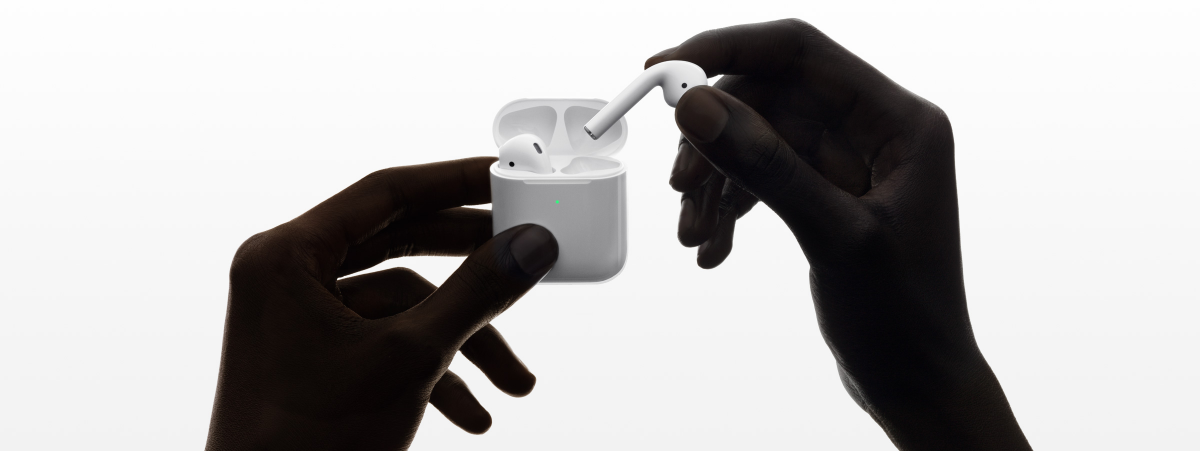 Беспроводные наушники Apple AirPods with Wireless Charging Case (MRXJ2)