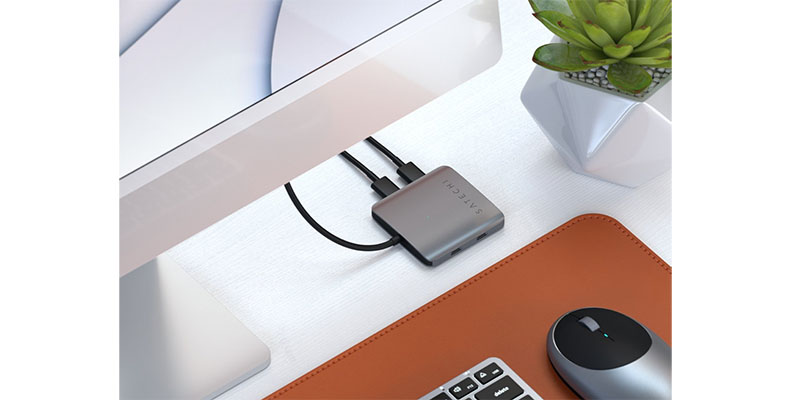 Хаб (адаптер) Satechi 4-Port USB-C Hub