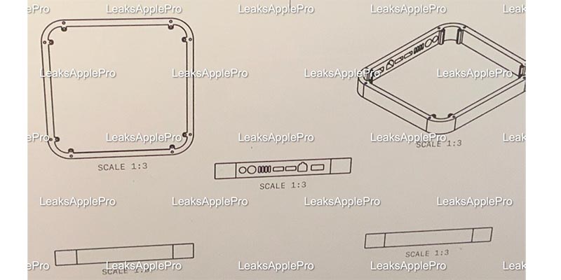 Появились чертежи нового Mac Mini с процессором M1X